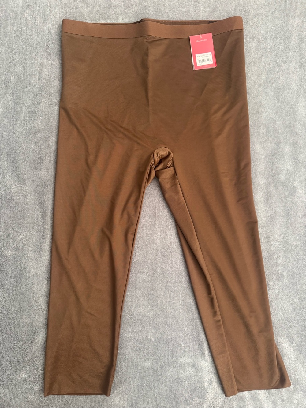 NWT SPANX Thinstincts 2.0 High Waist Shaping Capri Brown Size XL